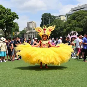 Carnaval com crianças em São Paulo