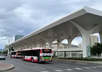 obras no Terminal Santo Amaro