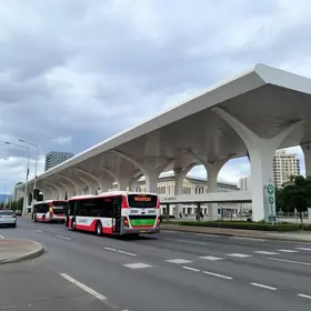 obras no Terminal Santo Amaro