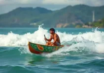 Celso Filetti conquista dois ouros no Brasileiro de canoa havaiana