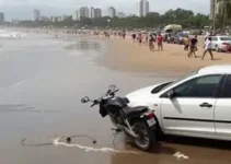 acidente em Guarujá