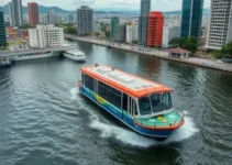 ônibus aquático de SP