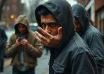 vítima de gangue do quebra-vidro