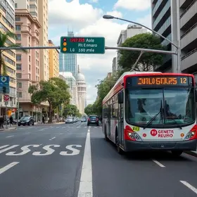 mudança no itinerário da linha de ônibus