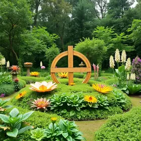 jardim simbólico