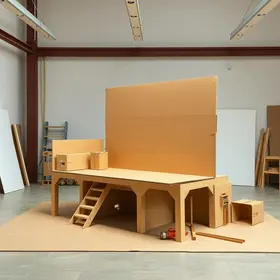 técnicas construtivas com papelão