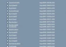 Lista de Servidores e Contatos