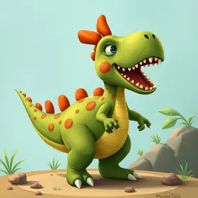 Horácio, o dinossauro de Maurício de Sousa