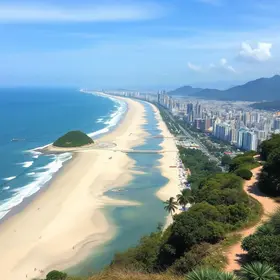 praias no Guarujá