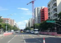 interdição Avenida Santo Amaro