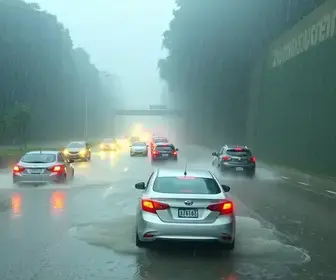 temporal em São Paulo